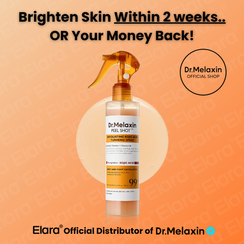Dr.Melaxin® Peel Shot | Exfoliating Kojic Acid Turmeric Spray 200ml