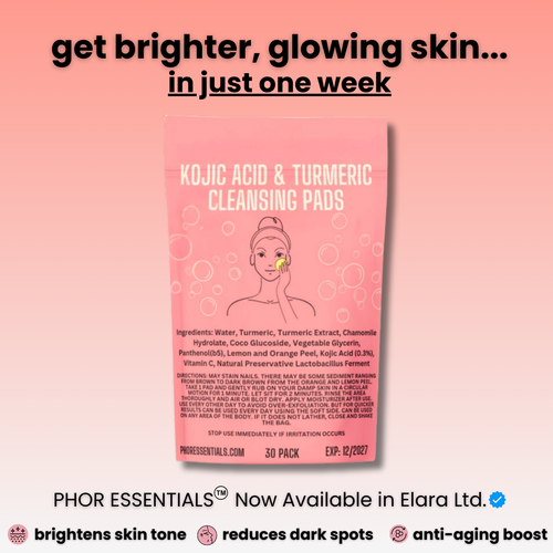 Phor Essentials® Kojic Acid Turmeric Cleansing Pads
