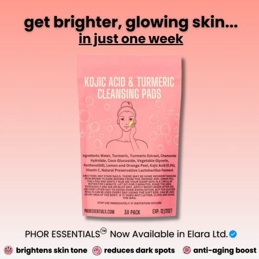 Phor Essentials® Kojic Acid Turmeric Cleansing Pads