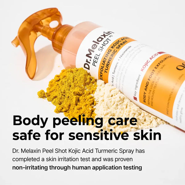 Dr.Melaxin® Peel Shot | Exfoliating Kojic Acid Turmeric Spray 200ml