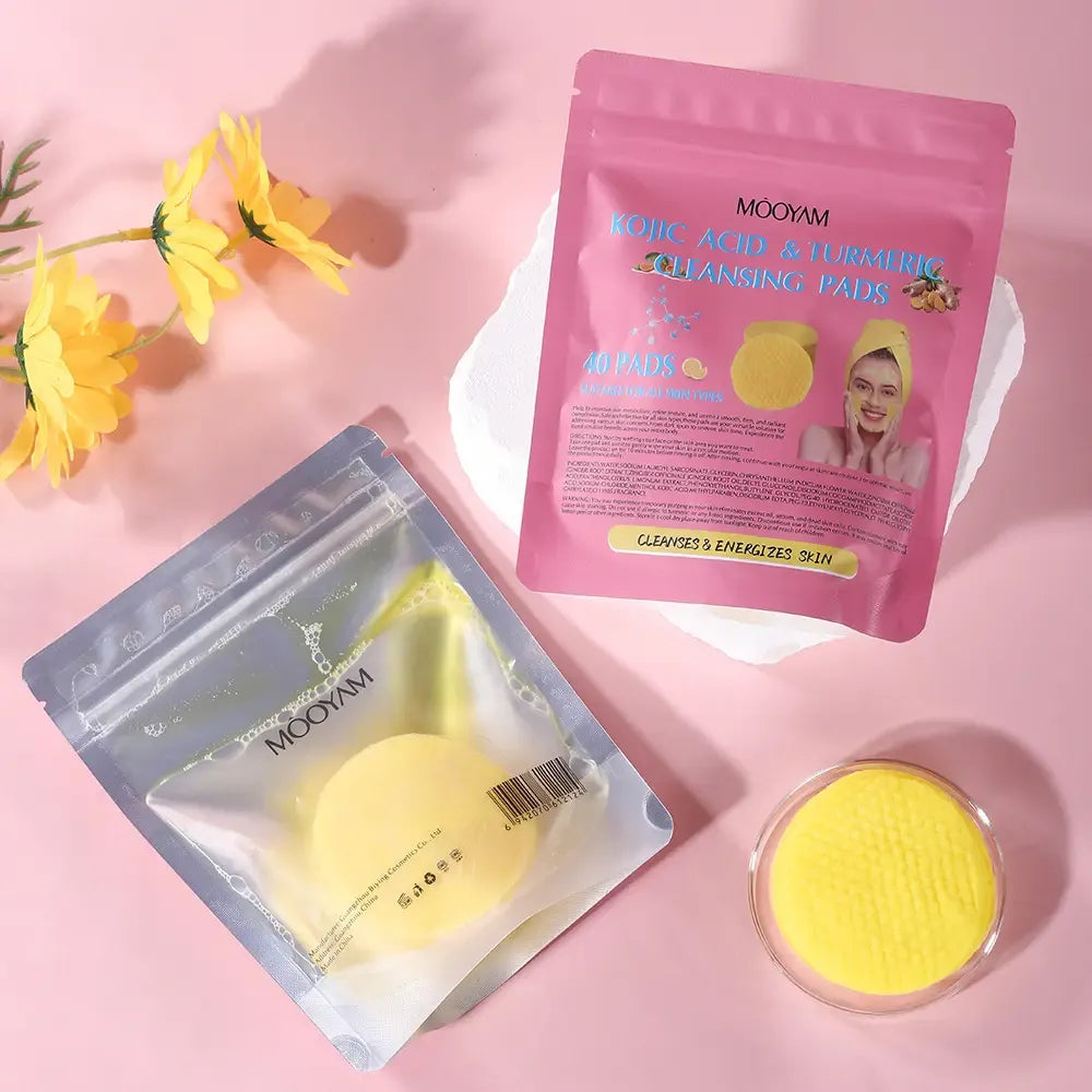Elara™ Premimum Kojic Acid Turmeric Cleansing Pads